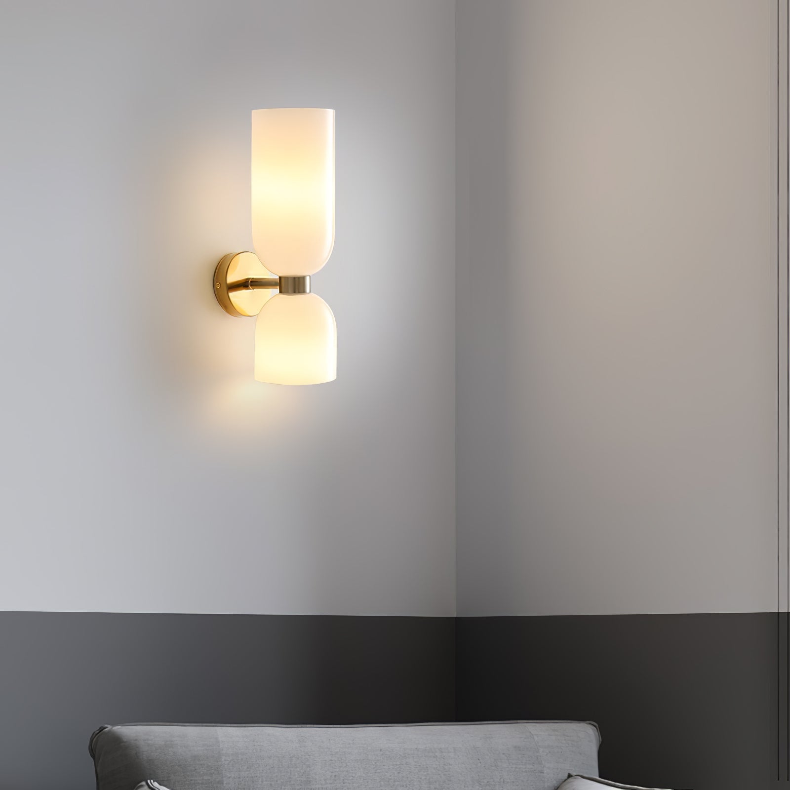 Edie Sconce Light Lighting Lobby