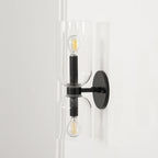Edie Sconce Light Lighting Lobby
