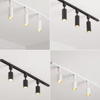Elegant Cylinder Ceiling Fixture Lighting Lobby