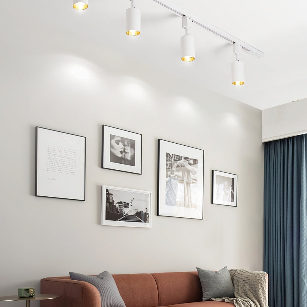 Elegant Cylinder Ceiling Fixture Lighting Lobby