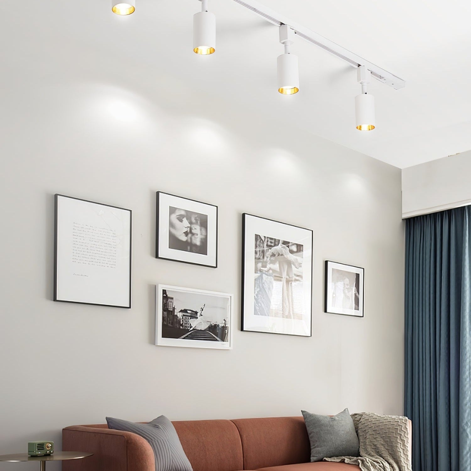 Elegant Cylinder Ceiling Fixture Lighting Lobby