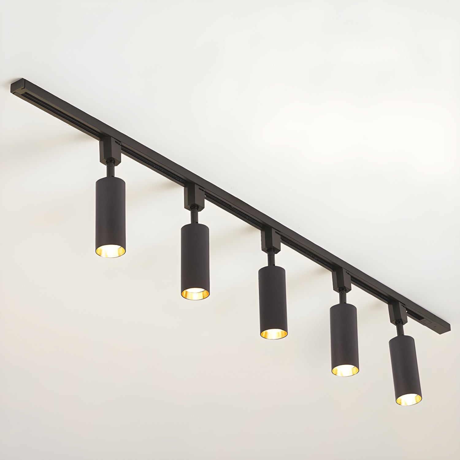 Elegant Cylinder Ceiling Fixture Lighting Lobby