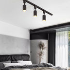 Elegant Cylinder Ceiling Fixture Lighting Lobby