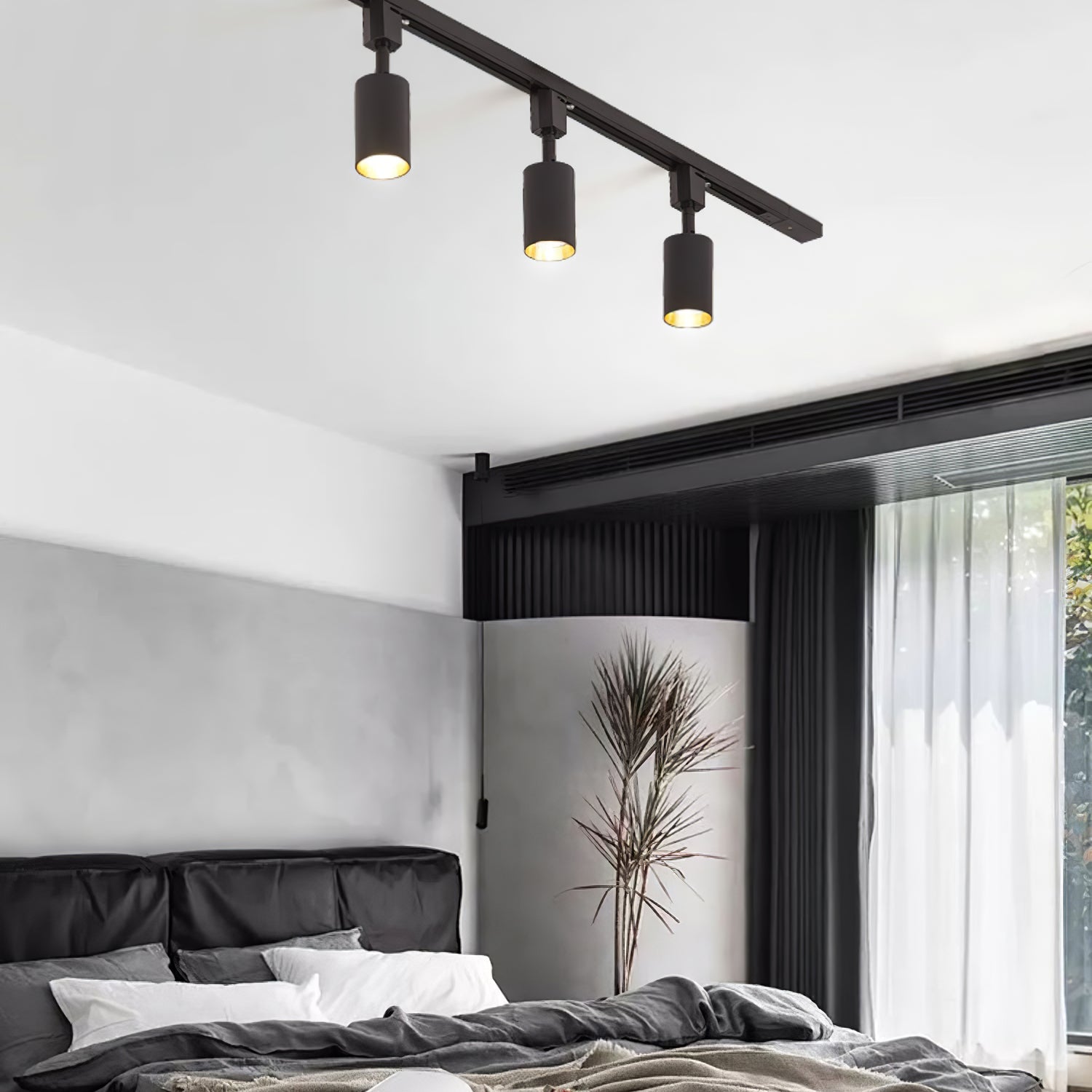 Elegant Cylinder Ceiling Fixture Lighting Lobby
