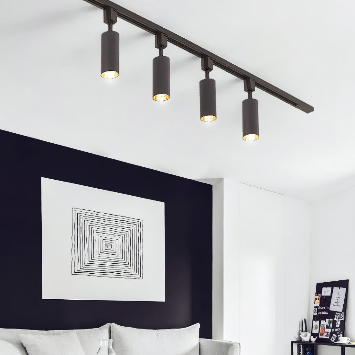 Elegant Cylinder Ceiling Fixture Lighting Lobby