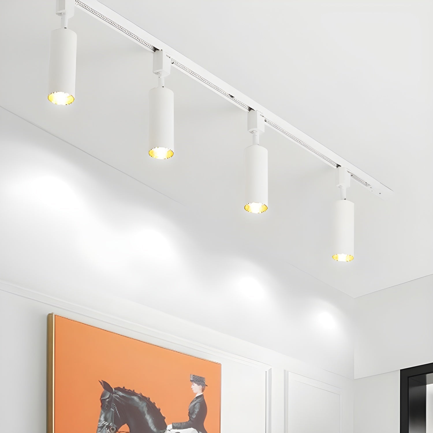 Elegant Cylinder Ceiling Fixture Lighting Lobby