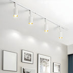 Elegant Cylinder Ceiling Fixture Lighting Lobby