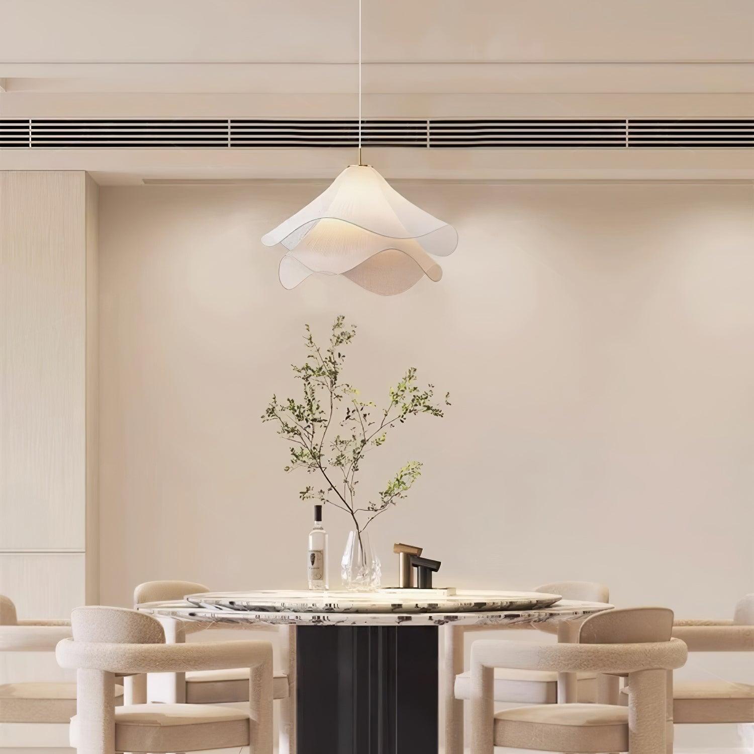 Ethereal Blossom Ceiling Pendant Lamp Lighting Lobby
