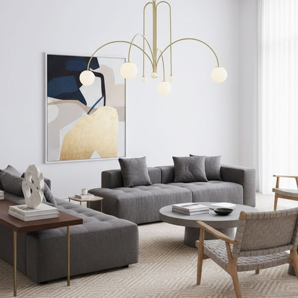 Final Grande Ceiling Suspension Lighting Lobby