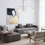 Final Grande Ceiling Suspension Lighting Lobby