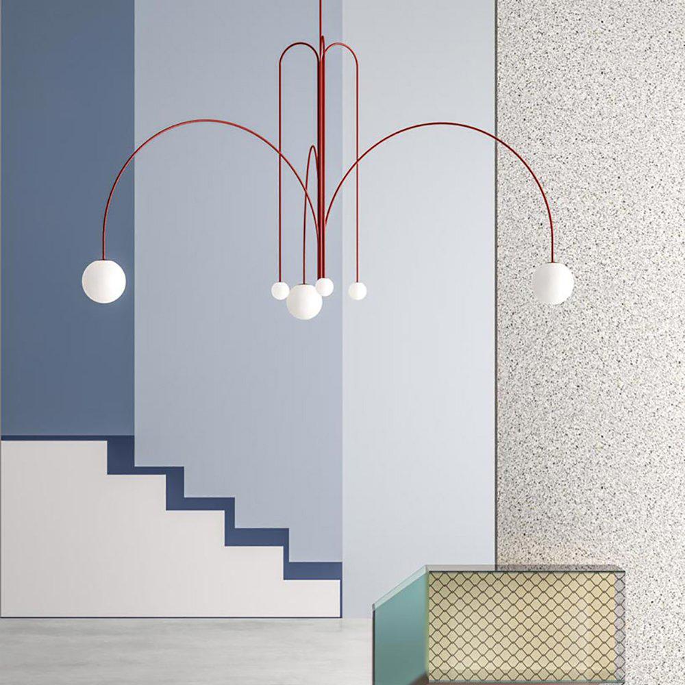 Final Grande Ceiling Suspension Lighting Lobby