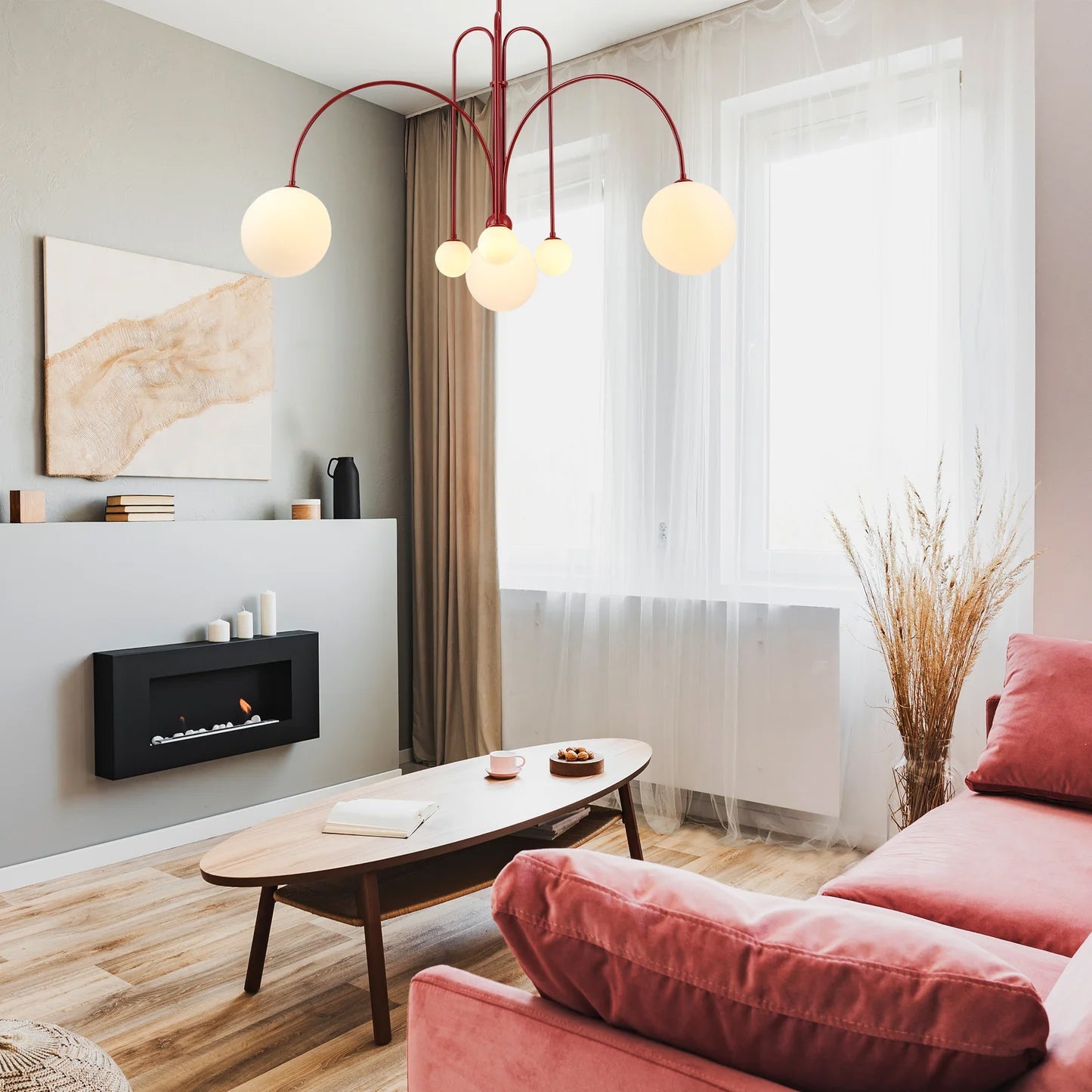 Final Grande Ceiling Suspension Lighting Lobby