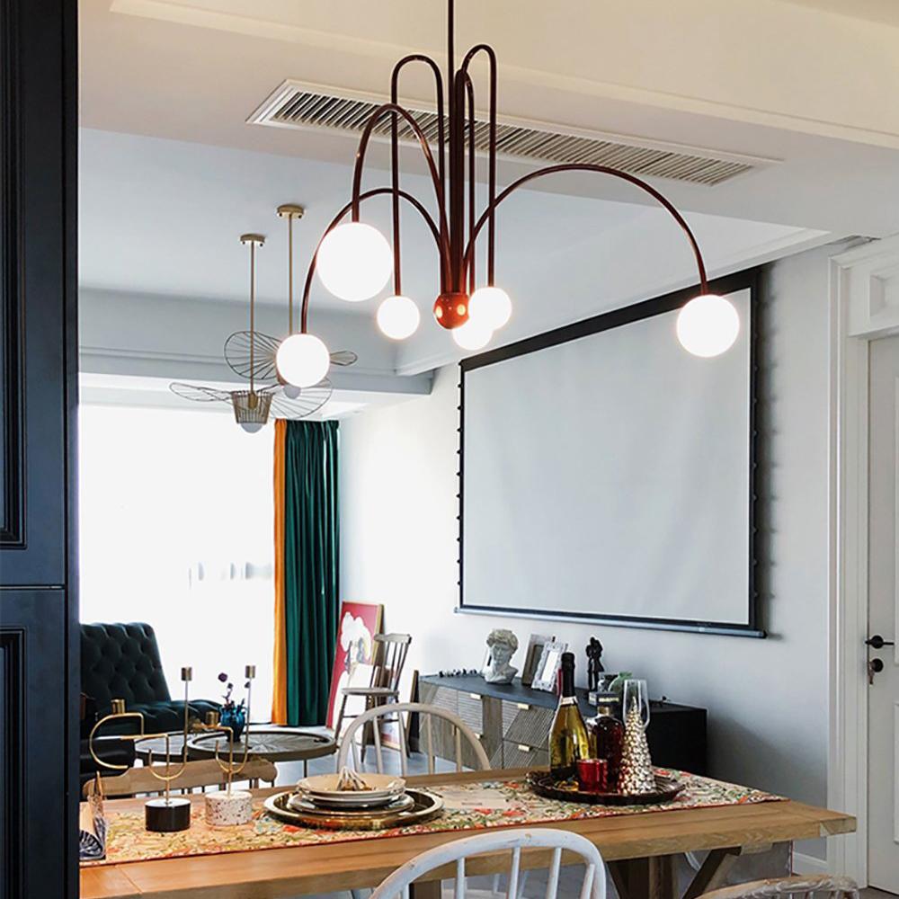 Final Grande Ceiling Suspension Lighting Lobby