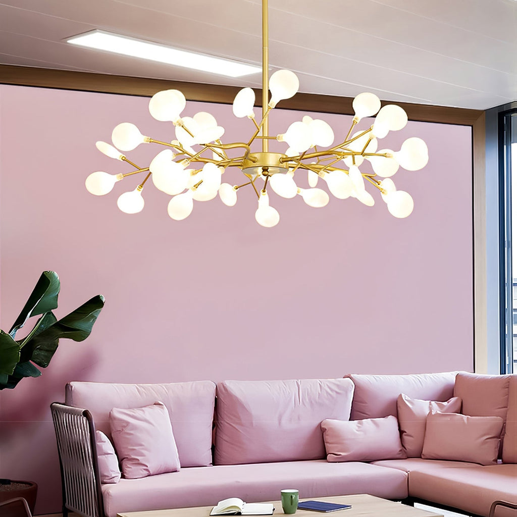 Firefly LED Sputnik Ceiling Suspension Lighting Lobby