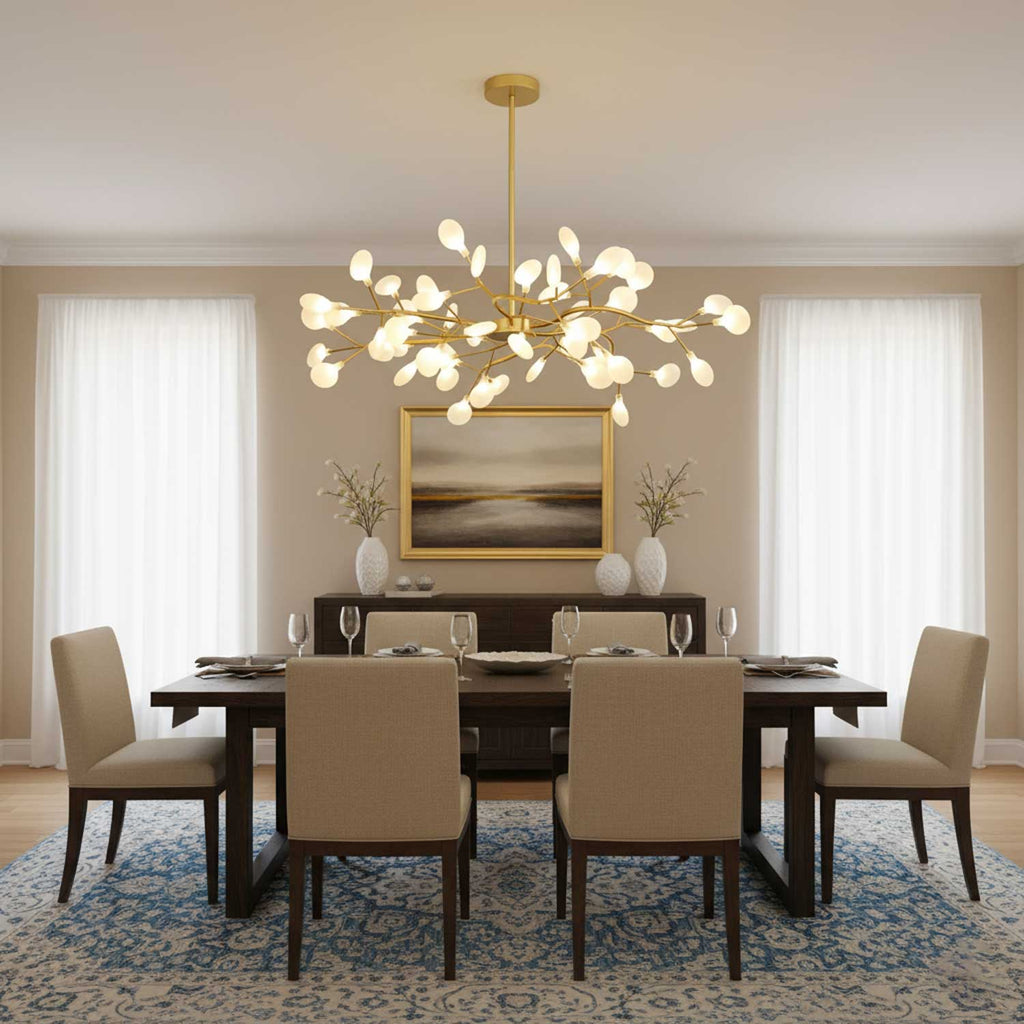 Firefly LED Sputnik Ceiling Suspension Lighting Lobby