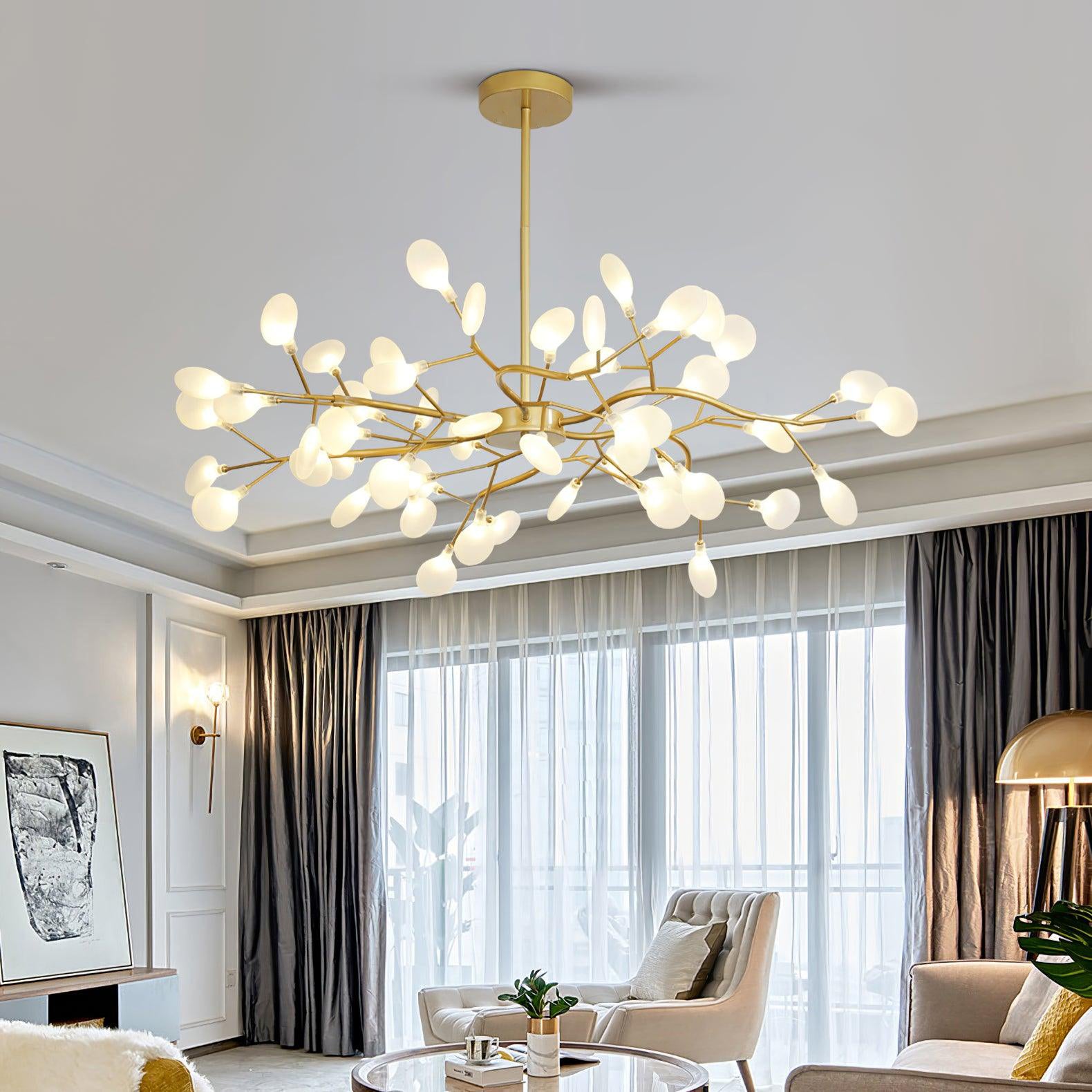 Firefly LED Sputnik Ceiling Suspension Lighting Lobby