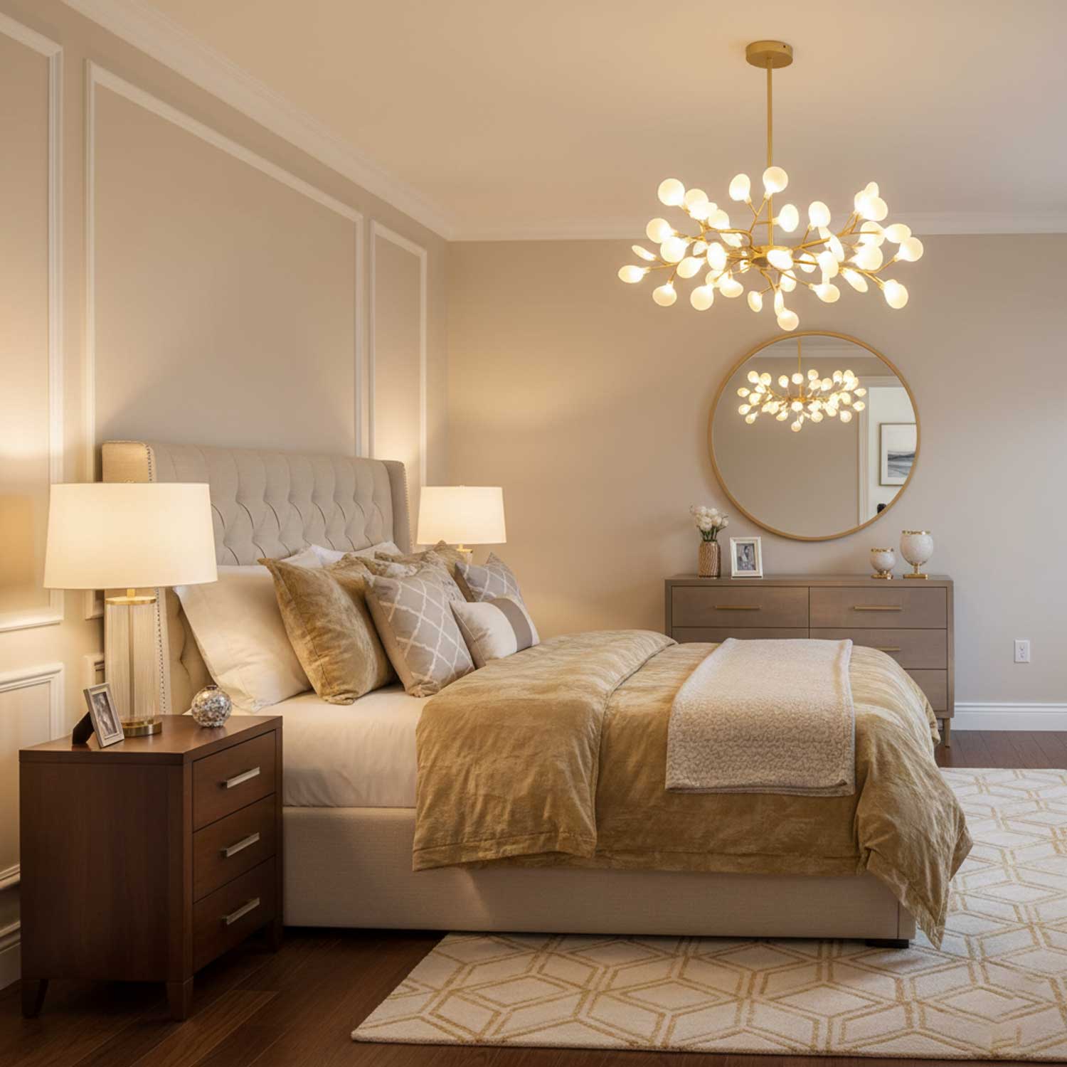 Firefly LED Sputnik Ceiling Suspension Lighting Lobby