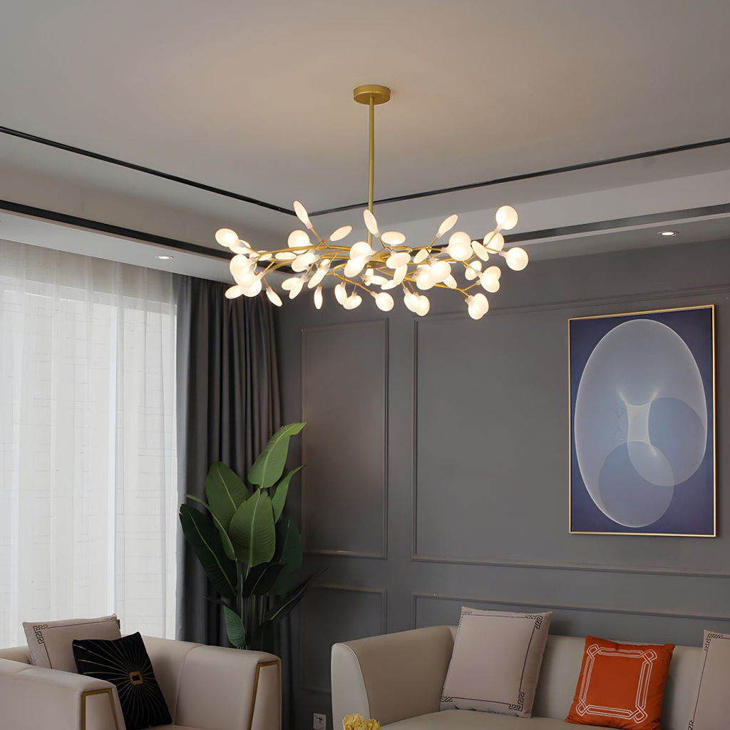 Firefly LED Sputnik Ceiling Suspension Lighting Lobby