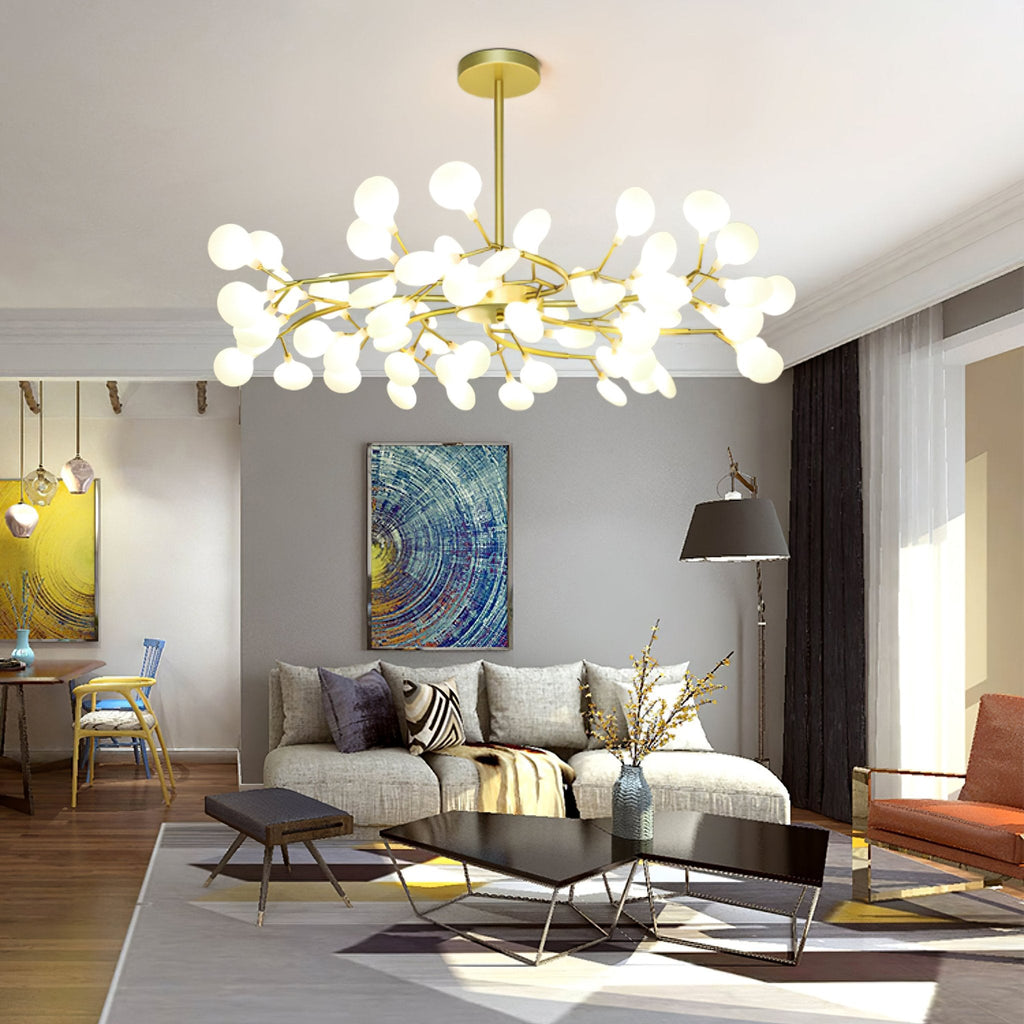 Firefly LED Sputnik Ceiling Suspension Lighting Lobby