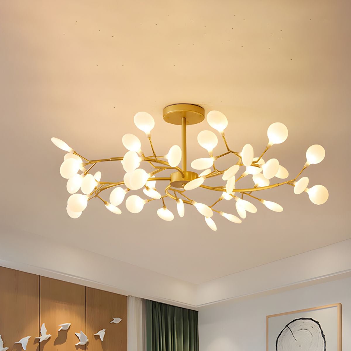 Firefly LED Sputnik Ceiling Suspension Lighting Lobby