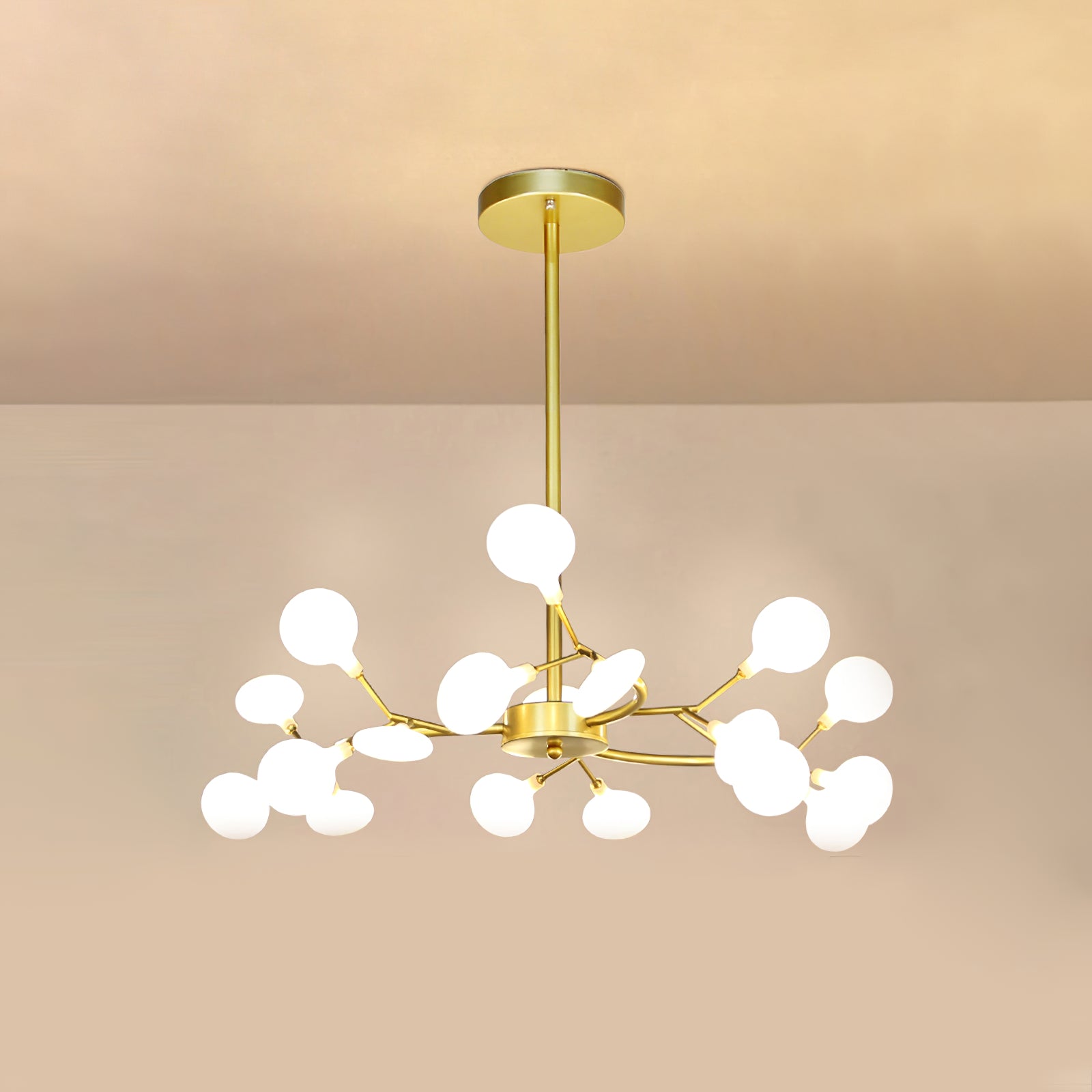 Firefly LED Sputnik Ceiling Suspension Lighting Lobby
