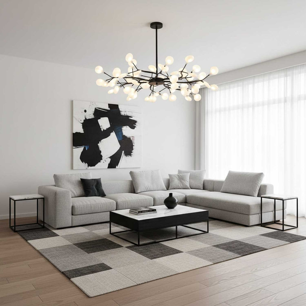 Firefly LED Sputnik Ceiling Suspension Lighting Lobby