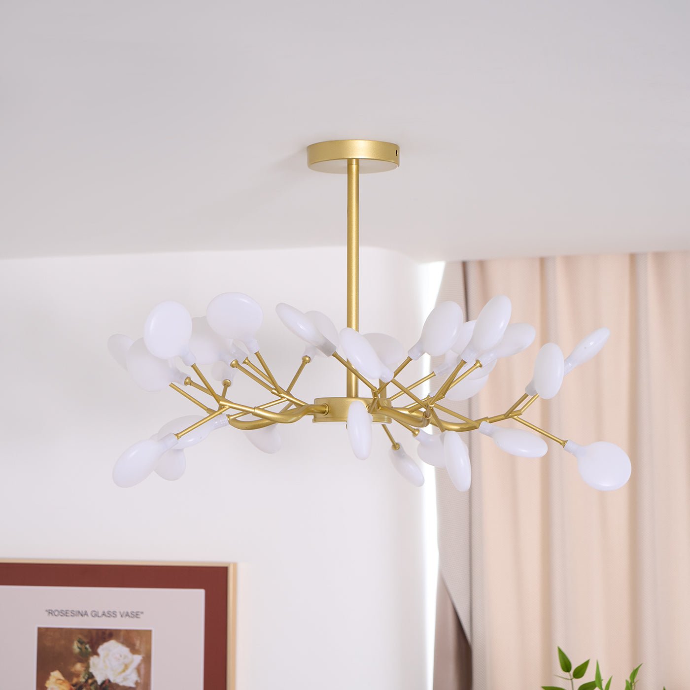 Firefly LED Sputnik Ceiling Suspension Lighting Lobby