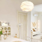 Floral Rose Ceiling Pendant Lighting Lobby