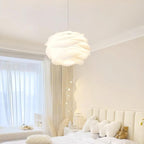 Floral Rose Ceiling Pendant Lighting Lobby