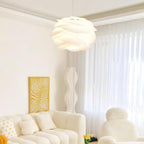 Floral Rose Ceiling Pendant Lighting Lobby