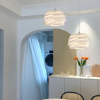 Floral Rose Ceiling Pendant Lighting Lobby