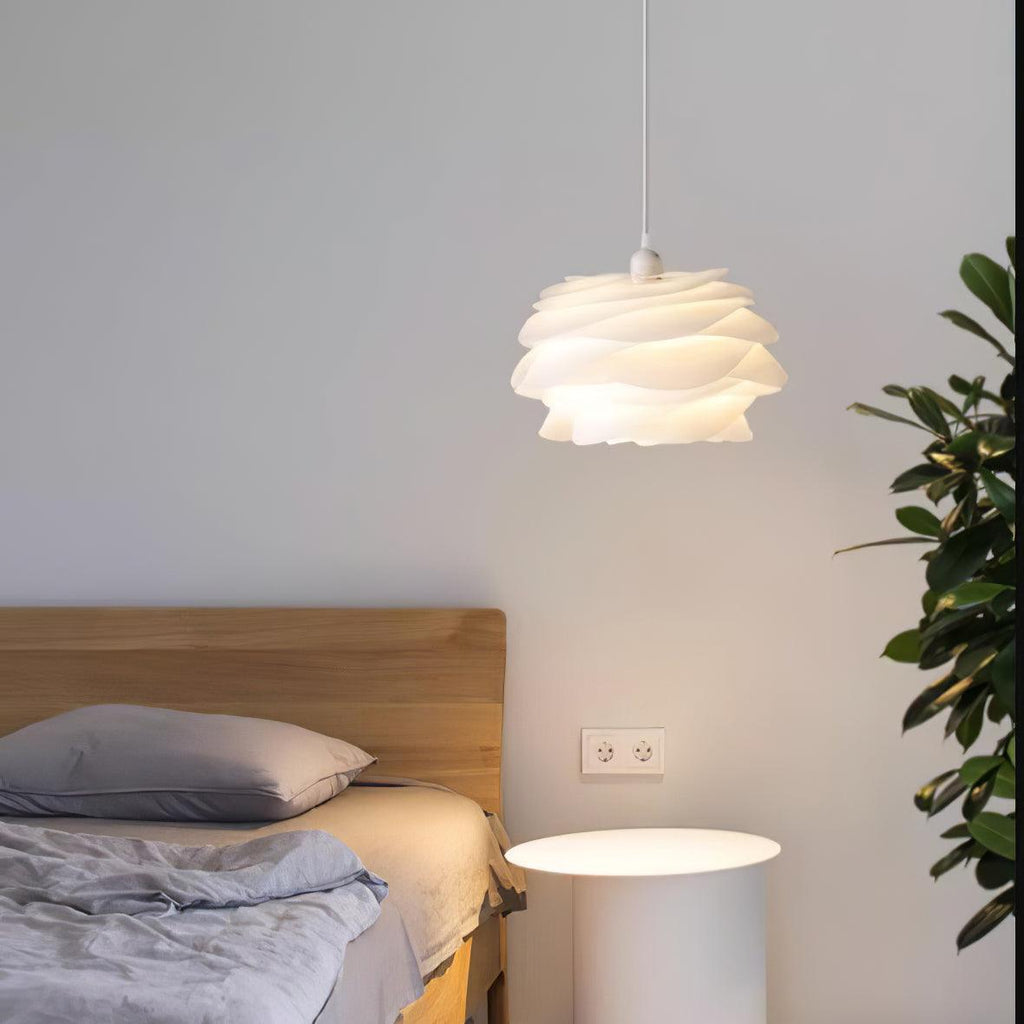 Floral Rose Ceiling Pendant Lighting Lobby