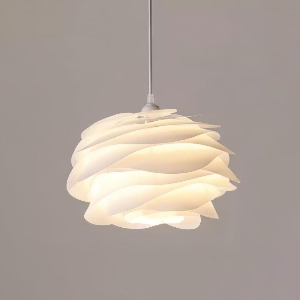Floral Rose Ceiling Pendant Lighting Lobby