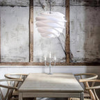 Floral Rose Ceiling Pendant Lighting Lobby