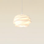 Floral Rose Ceiling Pendant Lighting Lobby