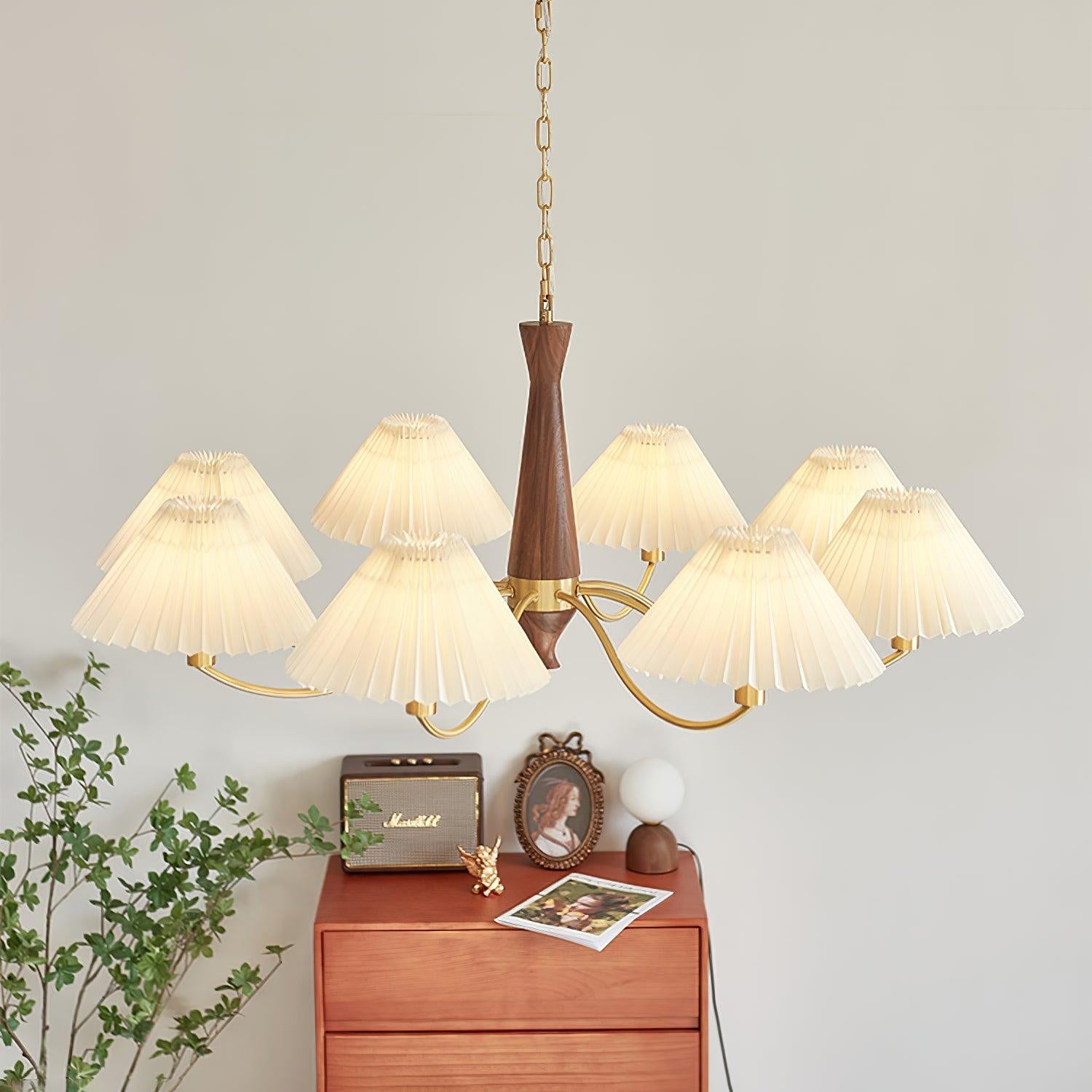 Folded Ceiling Suspension Lighting Lobby