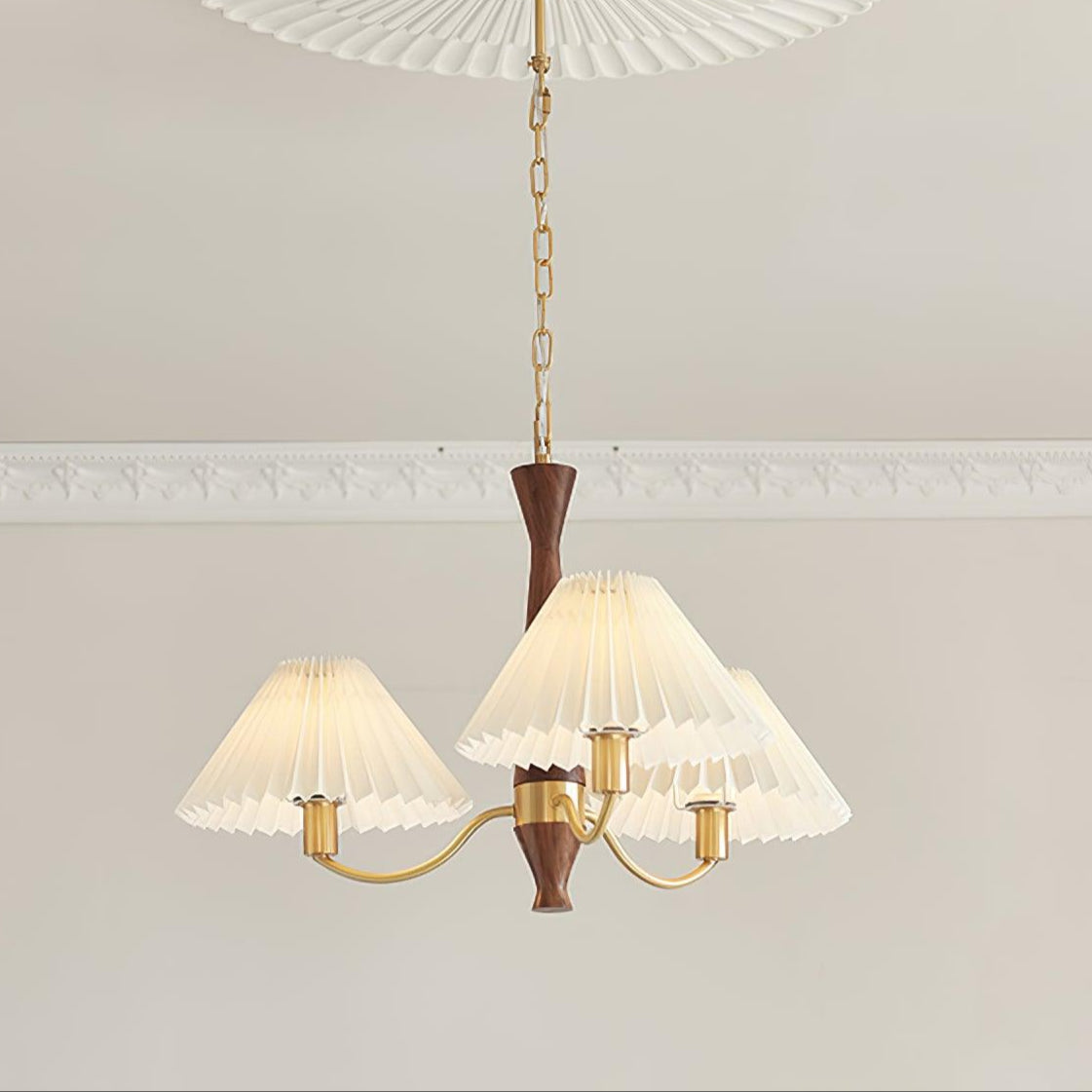 Folded Ceiling Suspension Lighting Lobby