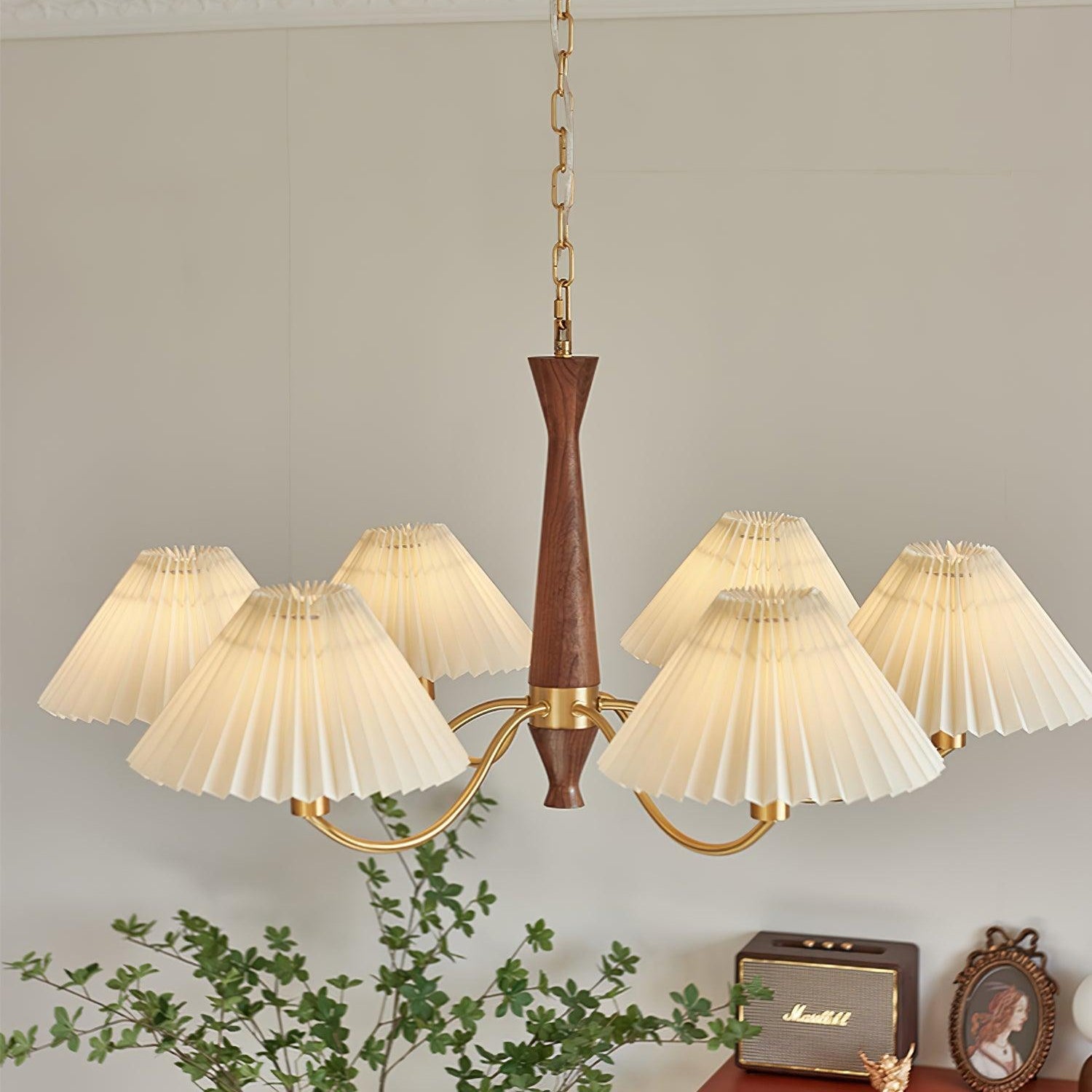 Folded Ceiling Suspension Lighting Lobby