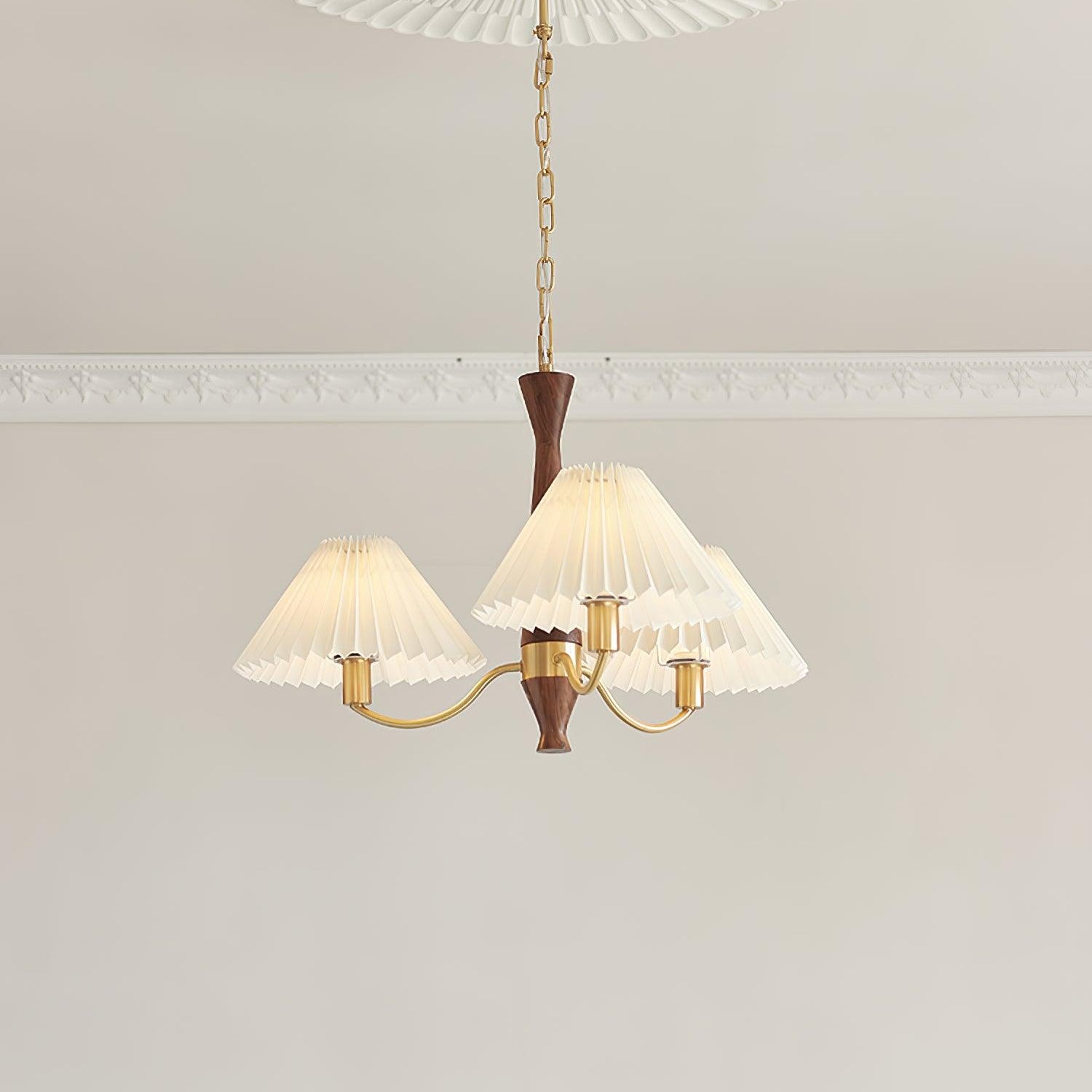 Folded Ceiling Suspension Lighting Lobby