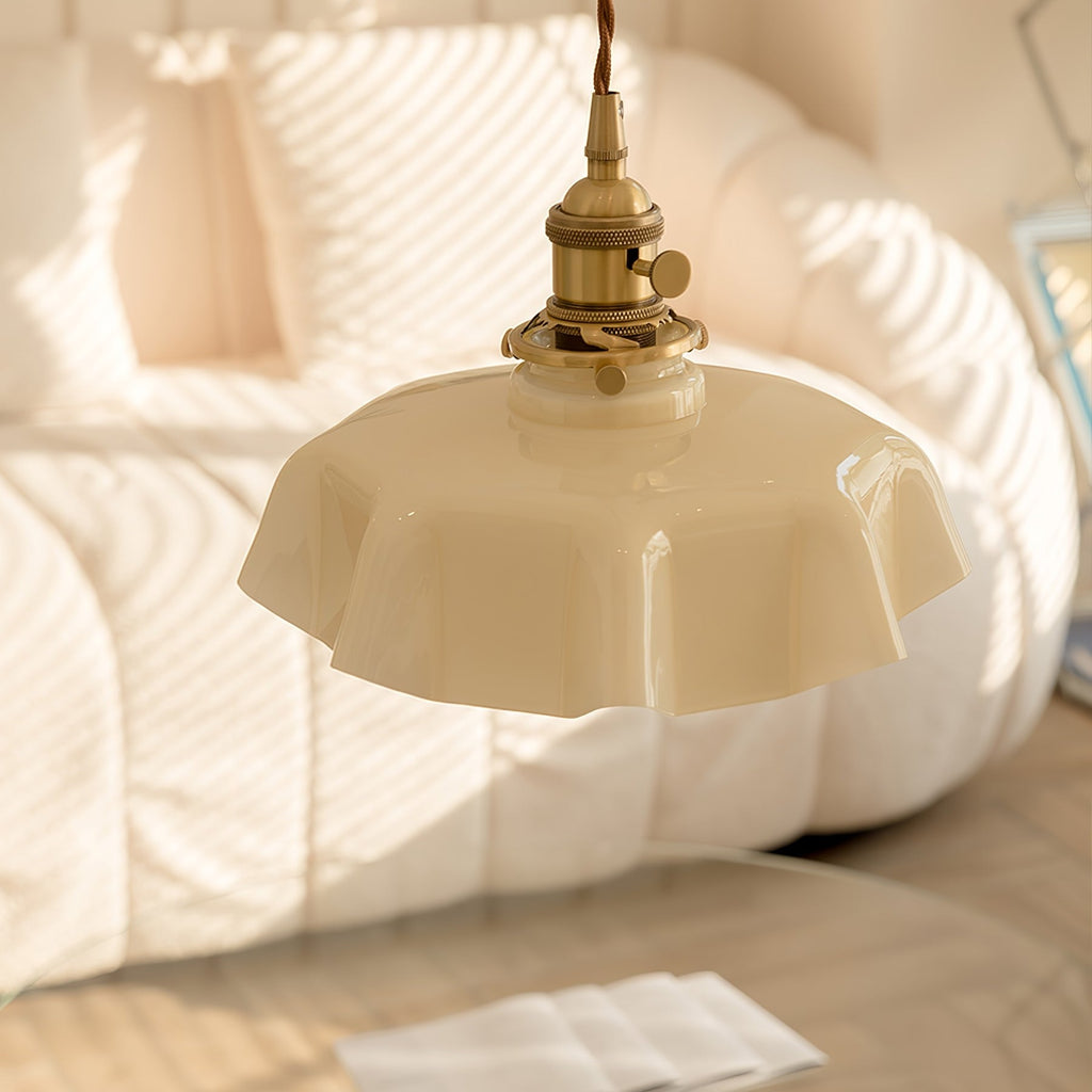 French Floral Ceiling Pendant Lighting Lobby
