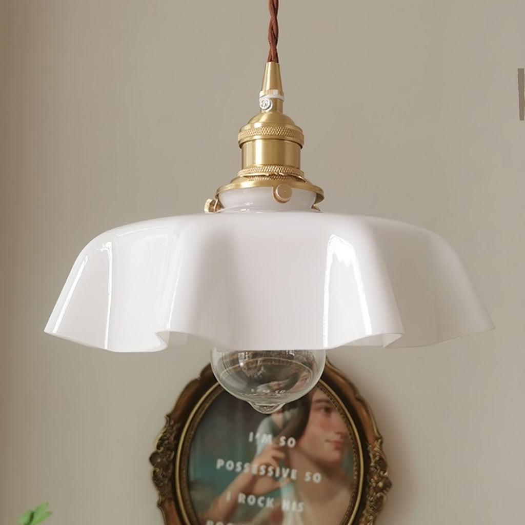 French Floral Ceiling Pendant Lighting Lobby
