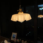 French Floral Ceiling Pendant Lighting Lobby