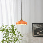 French Floral Ceiling Pendant Lighting Lobby