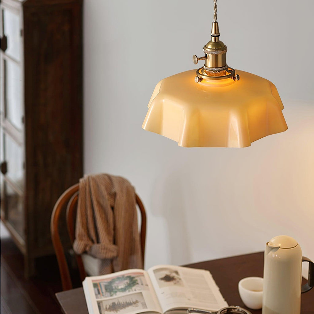 French Floral Ceiling Pendant Lighting Lobby
