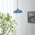 French Floral Ceiling Pendant Lighting Lobby