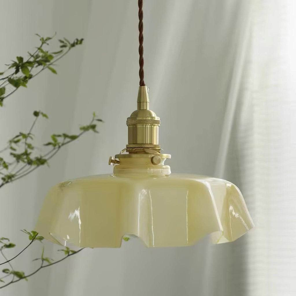 French Floral Ceiling Pendant Lighting Lobby