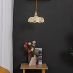French Floral Ceiling Pendant Lighting Lobby