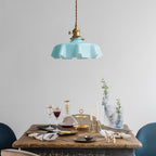 French Floral Ceiling Pendant Lighting Lobby