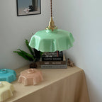 French Floral Ceiling Pendant Lighting Lobby
