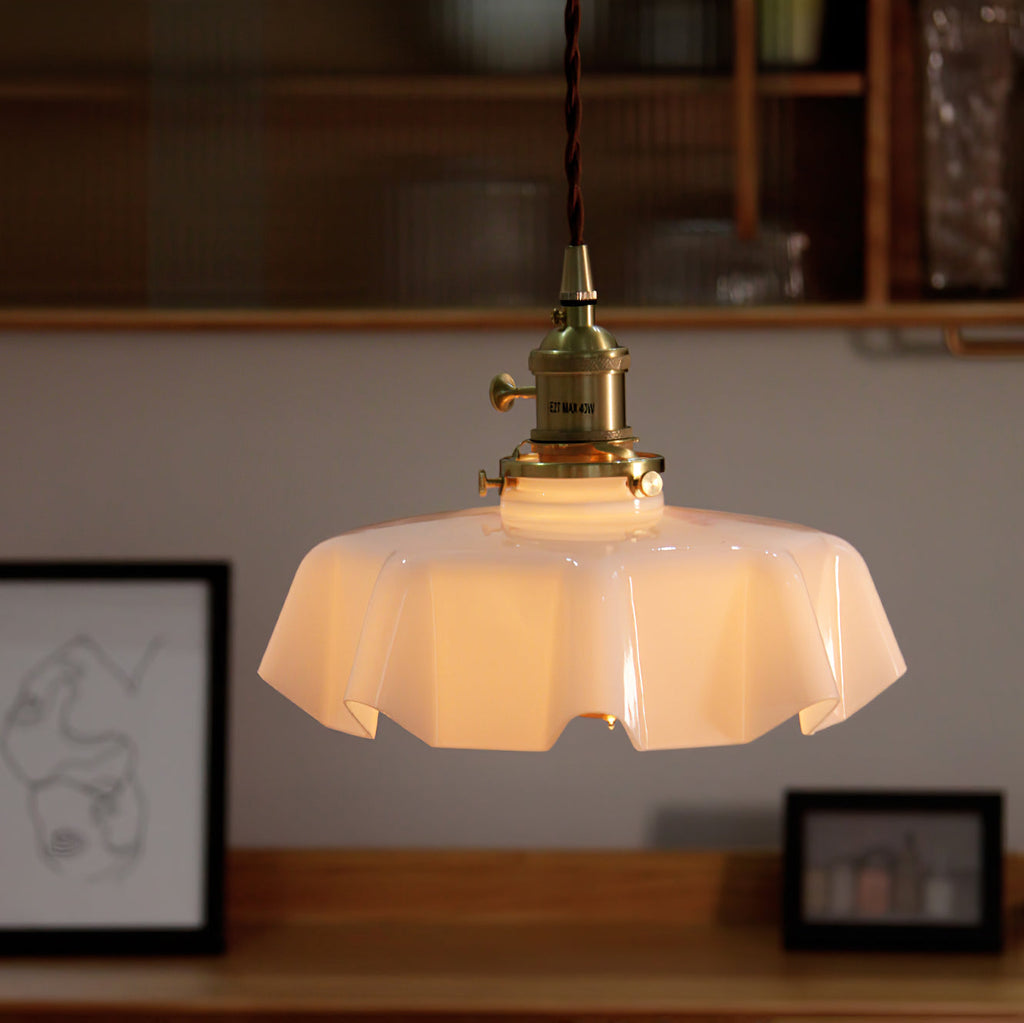 French Floral Ceiling Pendant Lighting Lobby